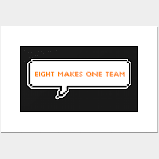 Eight makes one team - ATEEZ Posters and Art